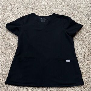 Figs Black scrub set